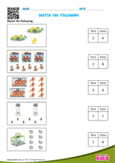 Match the following