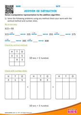 Addition or Subtraction