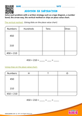 Addition or Subtraction