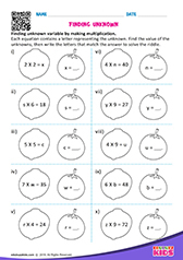 Find Number by Multiplication