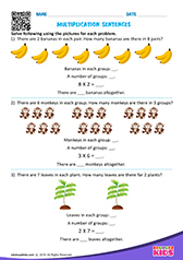 Multiplication Sentences