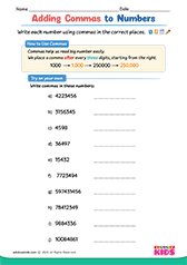 Adding Commas to Numbers