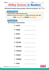 Adding Commas to Numbers